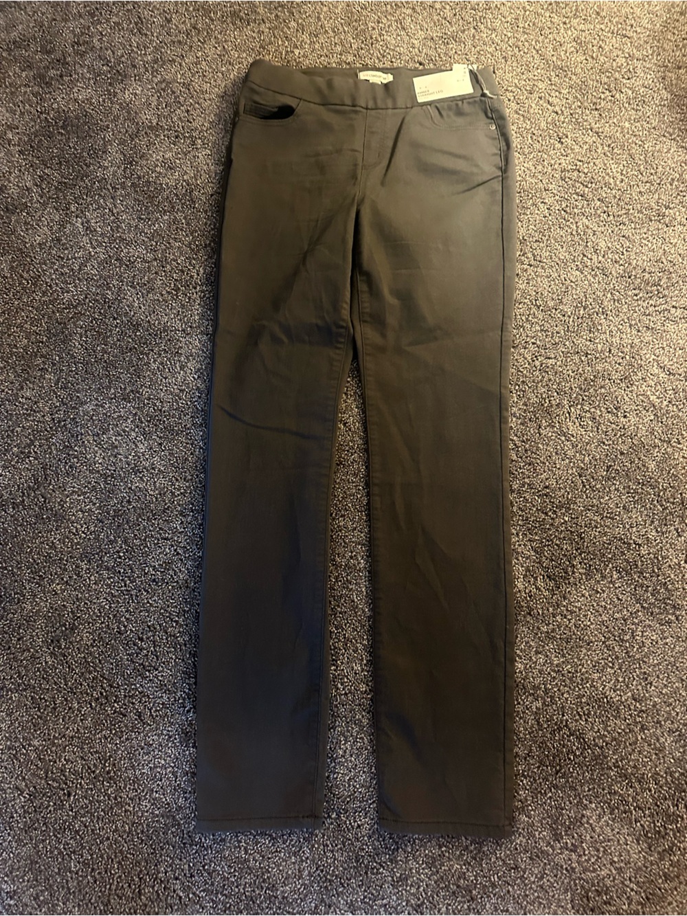 Women Slim Stretch Pants in grey 8 Tall